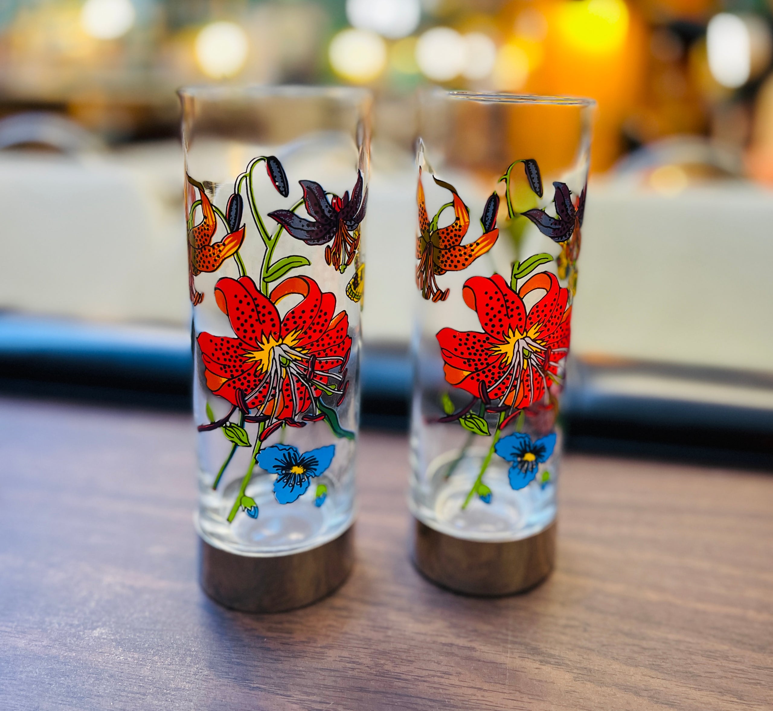 Gucci floral glasses top